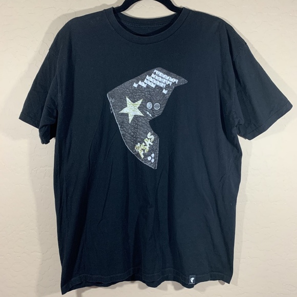 Famous Other - 5/$25 Famous Black Shirt